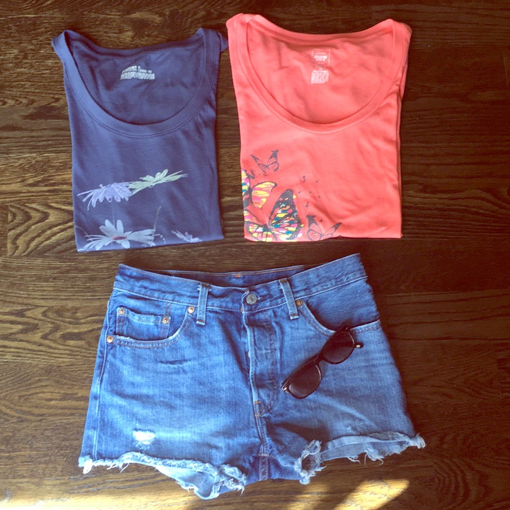 *SALE* Graphic Tees - Lot of Two